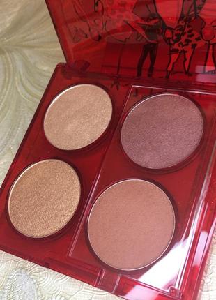 Палетка хайлайтеров smashbox halo cheek palette5 фото