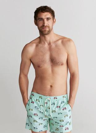 Мужские пляжные шорты mango