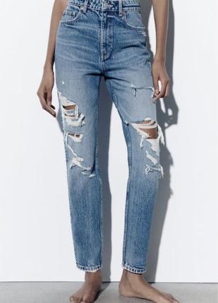 Новые mom jeans zara2 фото