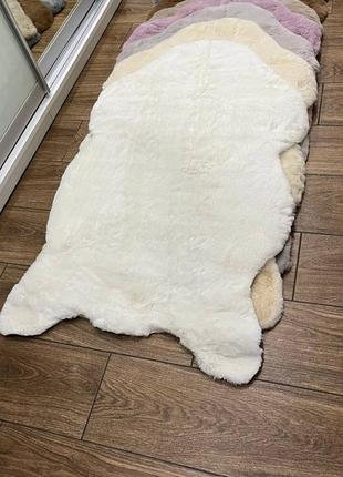 Килим штучне хутро кролика