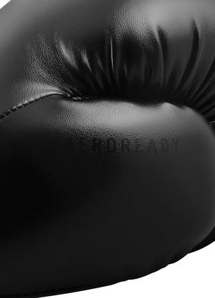 Боксерські рукавички шкіряні adidas hybrid 80 професійні тренувальні чорні бокс5 фото