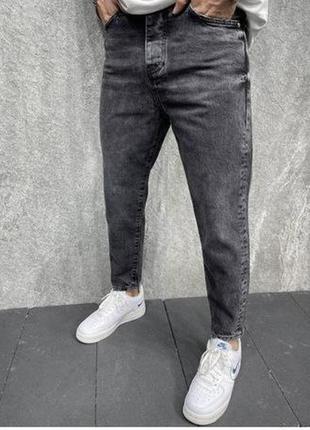 Р. 46-48/m-l джинси чоловічі сірі звужені jack&amp;jones (можна на хлопчика підлітка)