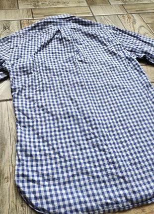 Мужская оригинальная рубашка polo by ralph lauren slim fit5 фото