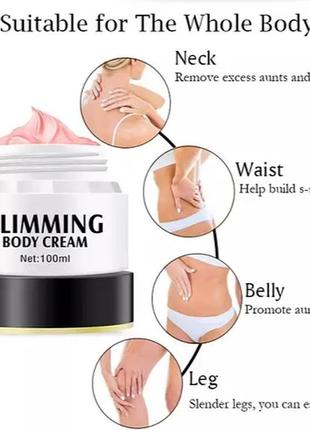 💥крем для похудения 💥жирорассложивающий крем slimming body cream4 фото