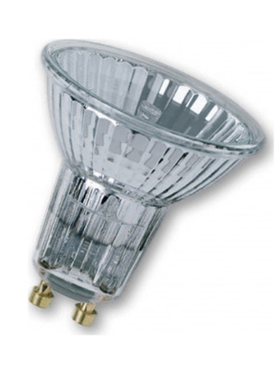 Лампа галогенная osram 64824 fl 50w 230v gu10 alum
