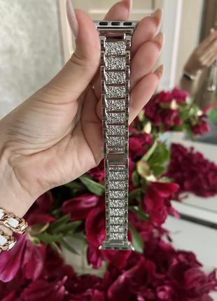 Ремінець swarovski apple watch 38 40 41 42 44 45 49