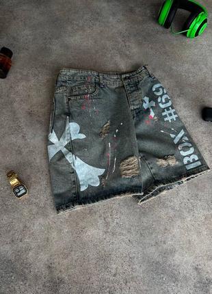 Чоловічі джинсові шорти / якісні шорти на літо7 фото