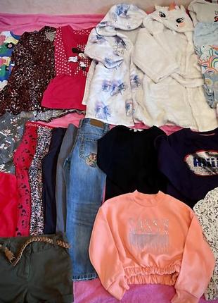 Большой пакет вещей для девочки