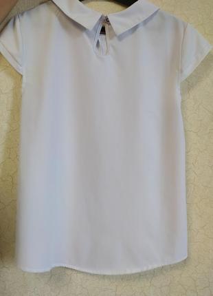 Блузка белая3 фото
