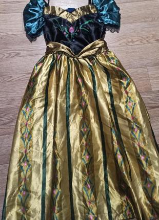 Платье принцесса анна и эльза 7-8 лет