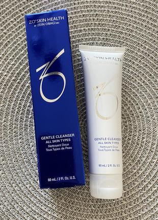 Делікатний очищувальний засіб для обличчя zo skin health obagi gentle cleanser, 60 ml