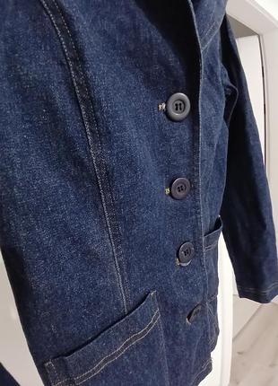 Джинсовая курточка,джинсовый пиджак стрейч3 фото