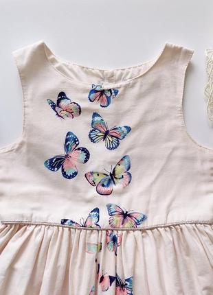 Красивое платье в бабочках артикул: 161593 фото