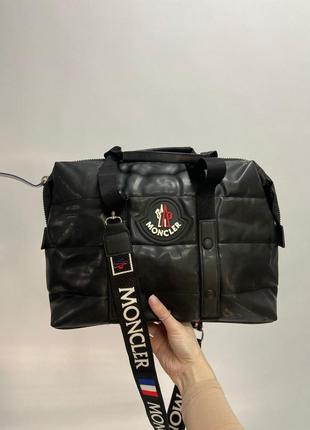 Сумка кожаная в стиле moncler7 фото