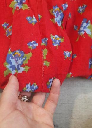 Юбка юпка в этно стиле винтаж ручной пошив до вышиванки6 фото