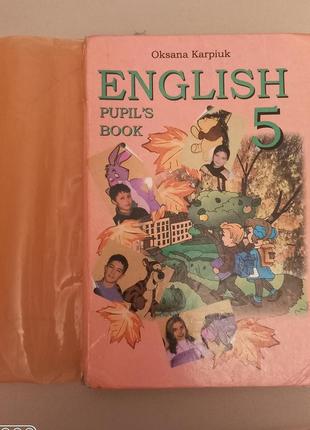 Підручник англійської мови 5 клас карп'юк