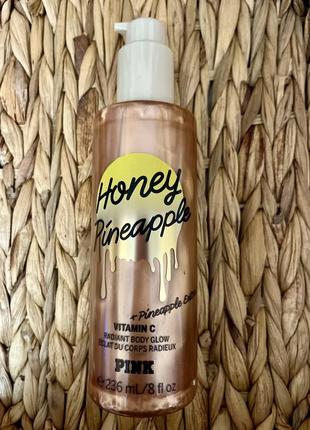 Бронзер для тіла victoria’s secret honey pineapple radiant body glow, 236 ml