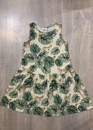 H&m красивый сарафан 5-7 лет