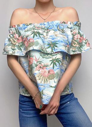 Летняя блуза рубашка от mango2 фото