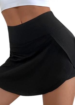 Женская спортивная юбка-шорты1 фото