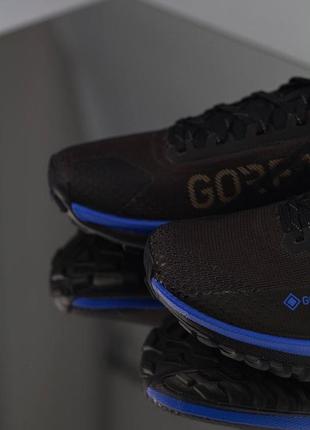 Кросівки nike react pegasus trail 4 gore-tex black & blue4 фото