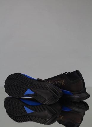 Кросівки nike react pegasus trail 4 gore-tex black & blue7 фото