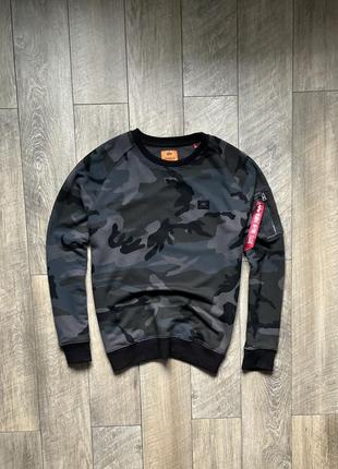 Alpha industries чоловічий світшот кофта (оригінал)