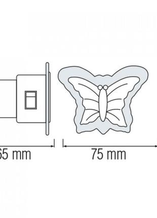 Нічник led duffy2 фото