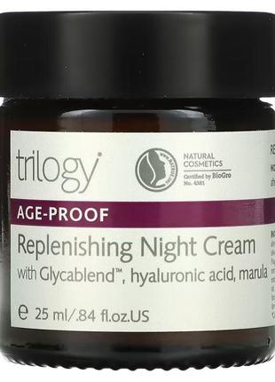 Trilogy replenishing night cream age-proof 25 мл (4384304702)1 фото