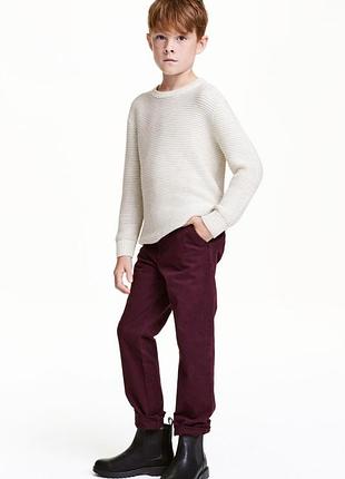 Оригинальные чиносы slim fit от бренда h&m разм. 170(14y+)