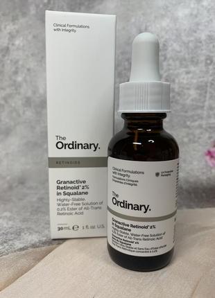 The ordinary - сироватка з 2% ретиноїдами у сквалані - granactive retinoid 2% in squalane