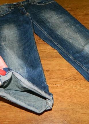 Р. 44-46/s-m мужские джинсовые шорты до колен time zone (можно на мальчика подростка)10 фото