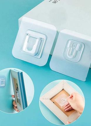 Набір крючків для дому, тримачя аартин, рамок органайзер повісити на стіну