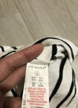 Топ в полоску от primark6 фото