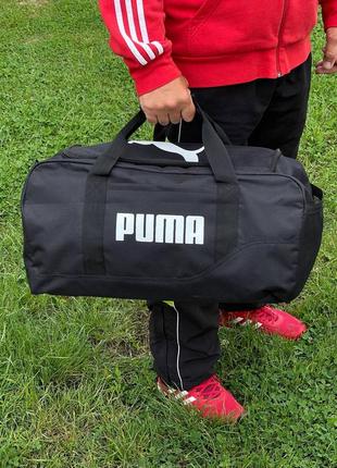 Спортивна сумка puma чорна3 фото