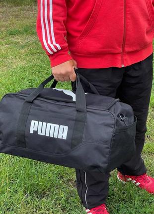 Спортивна сумка puma чорна2 фото