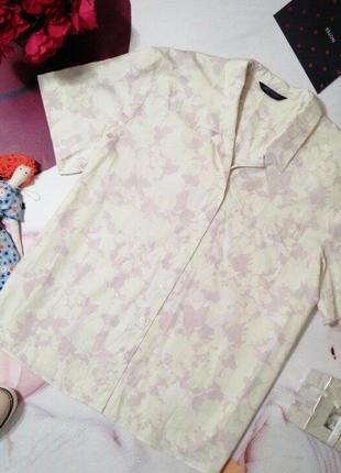 Брендова сорочка marks&spencer, 100% бавовна, розмір 18/46, останні колекції