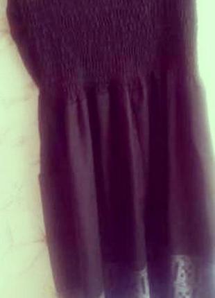 Стильне чорне платтячко з бантиком3 фото