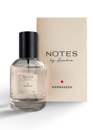 Унисекс духи "notes marrakesh" 50 мл. цветочно - ориентальный аромат.1 фото