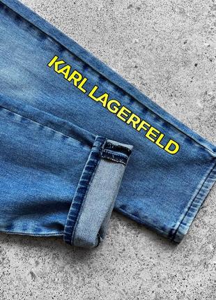 Karl lagerfeld women’s luxury blue denim jeans rrp - $240 жіночі, преміальні джинси7 фото