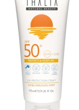 Солнцезащитный увлажняющий крем-протектор для тела spf 50+ thalia, 175