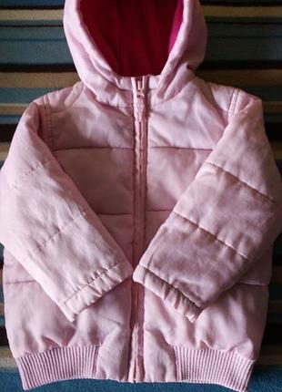 Пудрова куртка 2-3роки