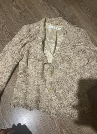 Винтажный пиджак zara