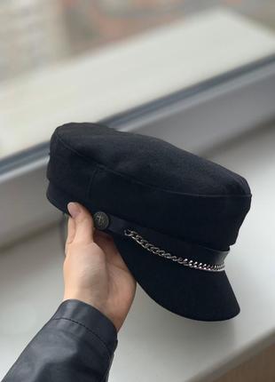 Картуз кашкет кепі капітанка з козирком3 фото