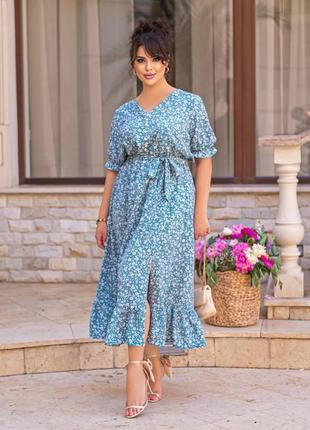 Жіноча сукня на літо батал