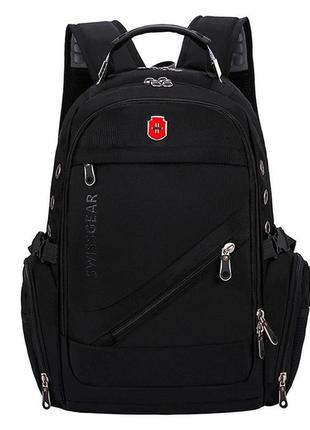 Рюкзак мужской swissgear 8810 городской с ортопедической спинкой, отделом для...