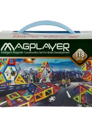 Конструктор magplayer набір 118 елементів (mpt-118)