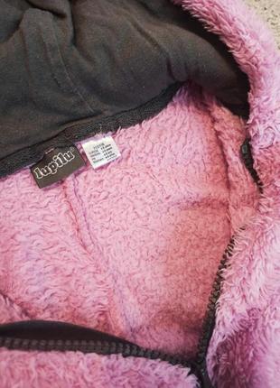 Тепла махрова піжама кігурумі на дівчинку зріст 110 1164 фото