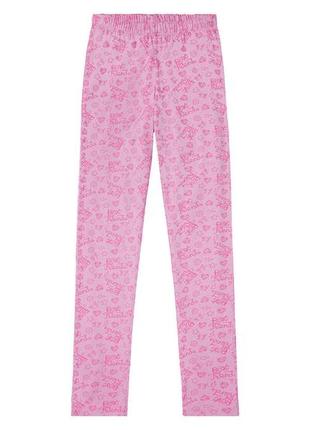 Пижама (лонгслив и штаны) для девочки disney lego 379815 098-104 см (2-4 years) розовый4 фото