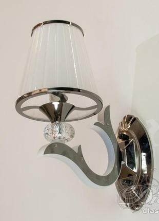 Настінний світильник бра з абажуром 6 w diasha 8329/14100k